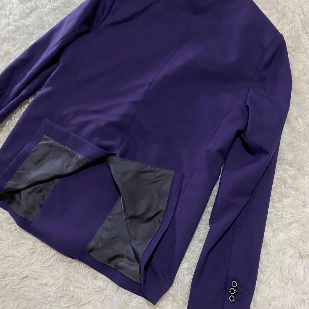 【美品】ダイリク　ダブルジャケット　テーラード　パープル　Mサイズ　紫