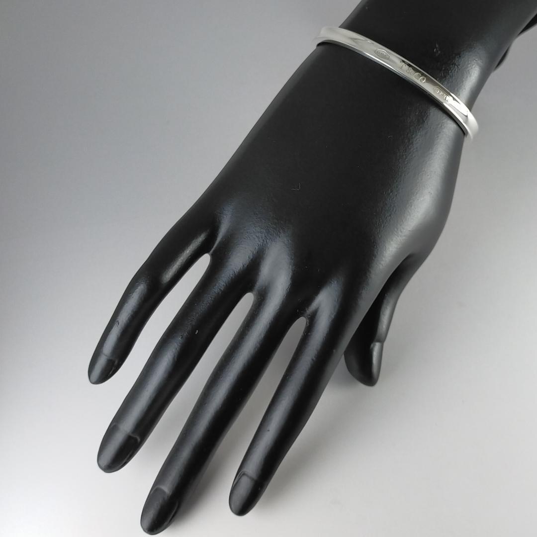 ★SALE★【ティファニー】１８３７　ナロー　カフ　バングル　2404