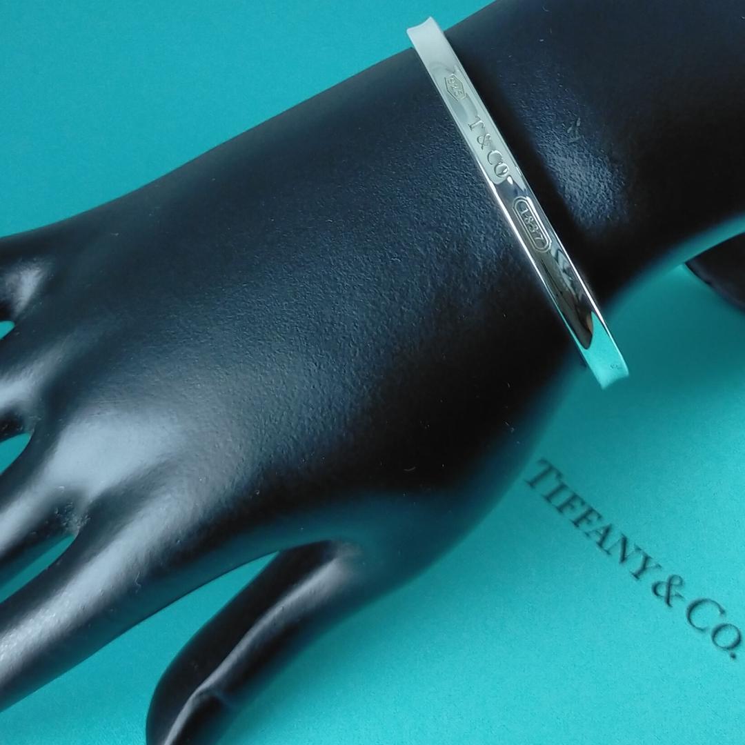 ★SALE★【ティファニー】１８３７　ナロー　カフ　バングル　2404