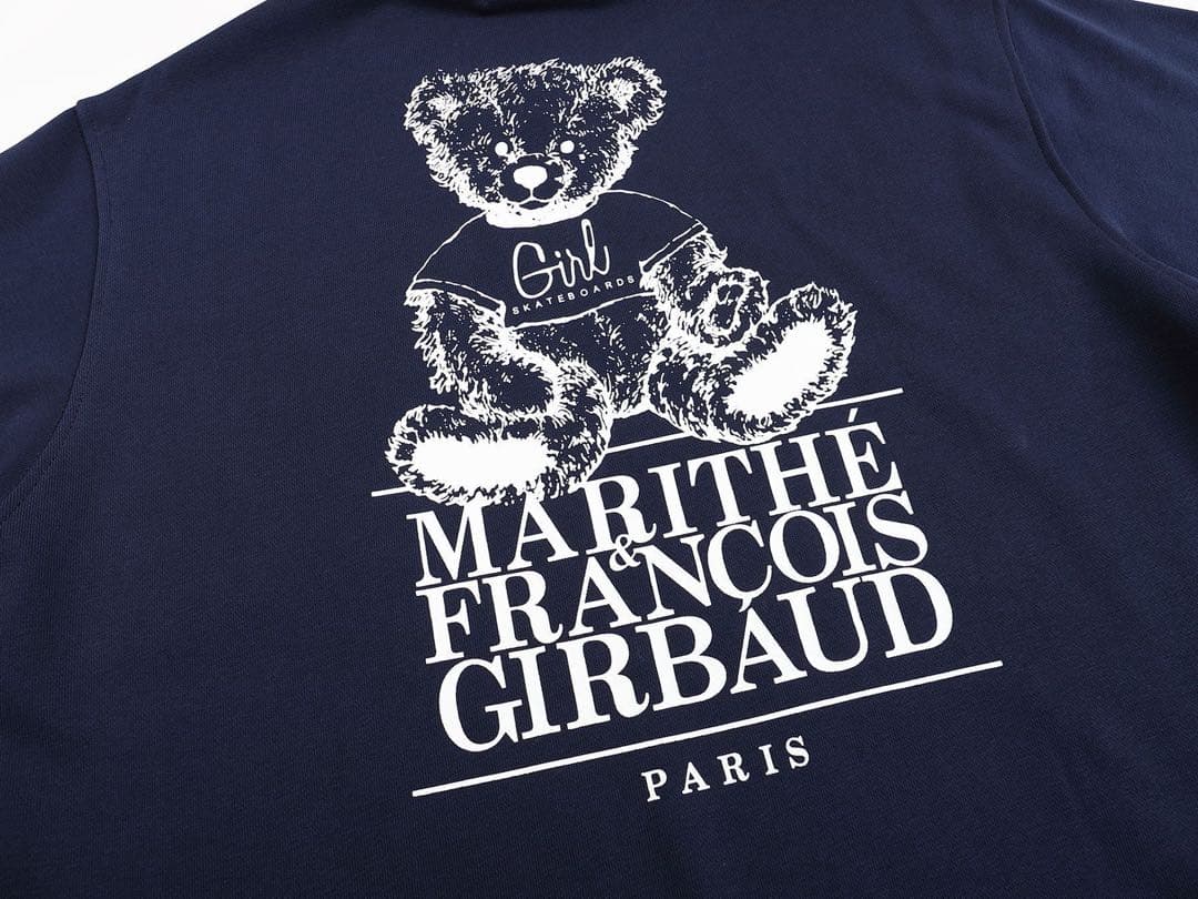 MARITHE FRANCOIS GIRBAUD ネイビー トレーナー