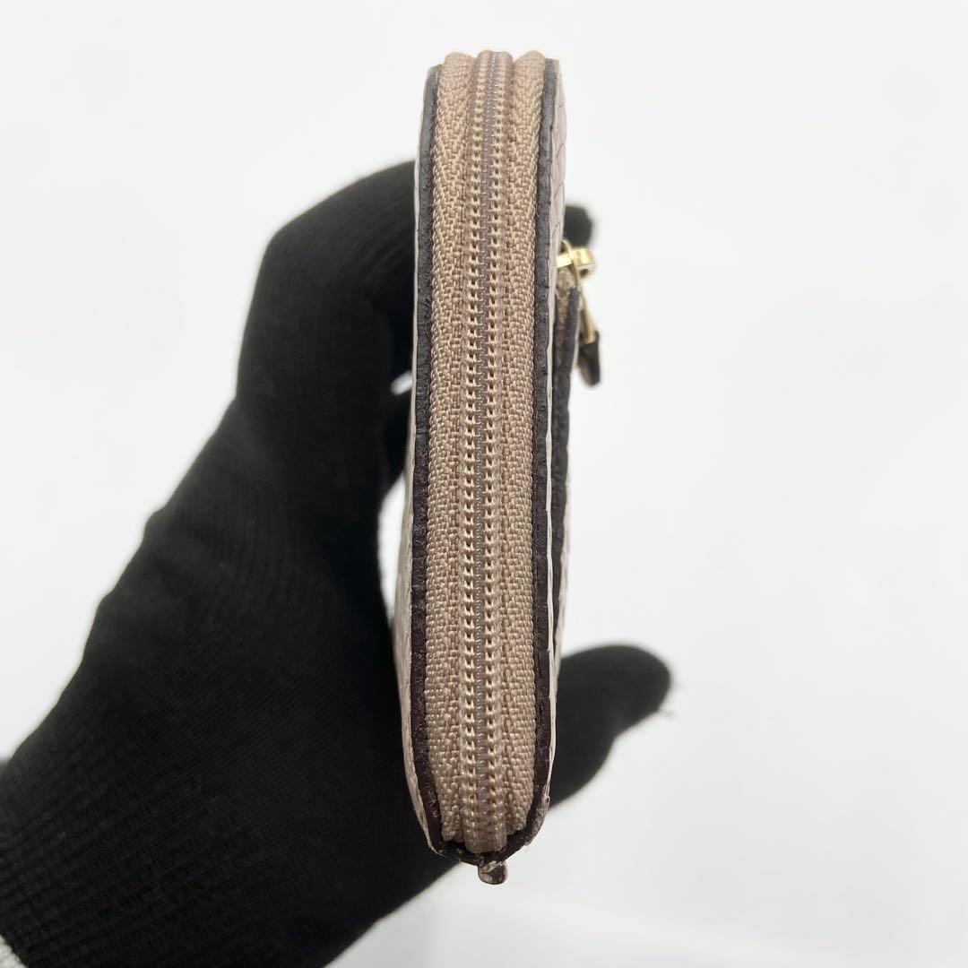 極美品　ATAO アタオ スリモ ピアッツァ レザー グレイッシュマロン