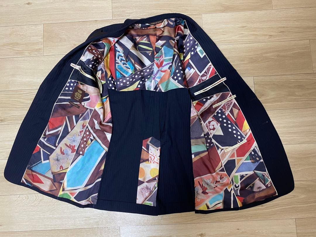 【美品】定価20万ポールスミススーツ裏地⭐️お洒落Lサイズ