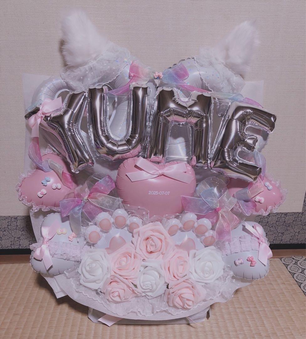 mma　バルーンギフト　推し　生誕祭　フラスタ　卓フラ　バルーンアレンジ