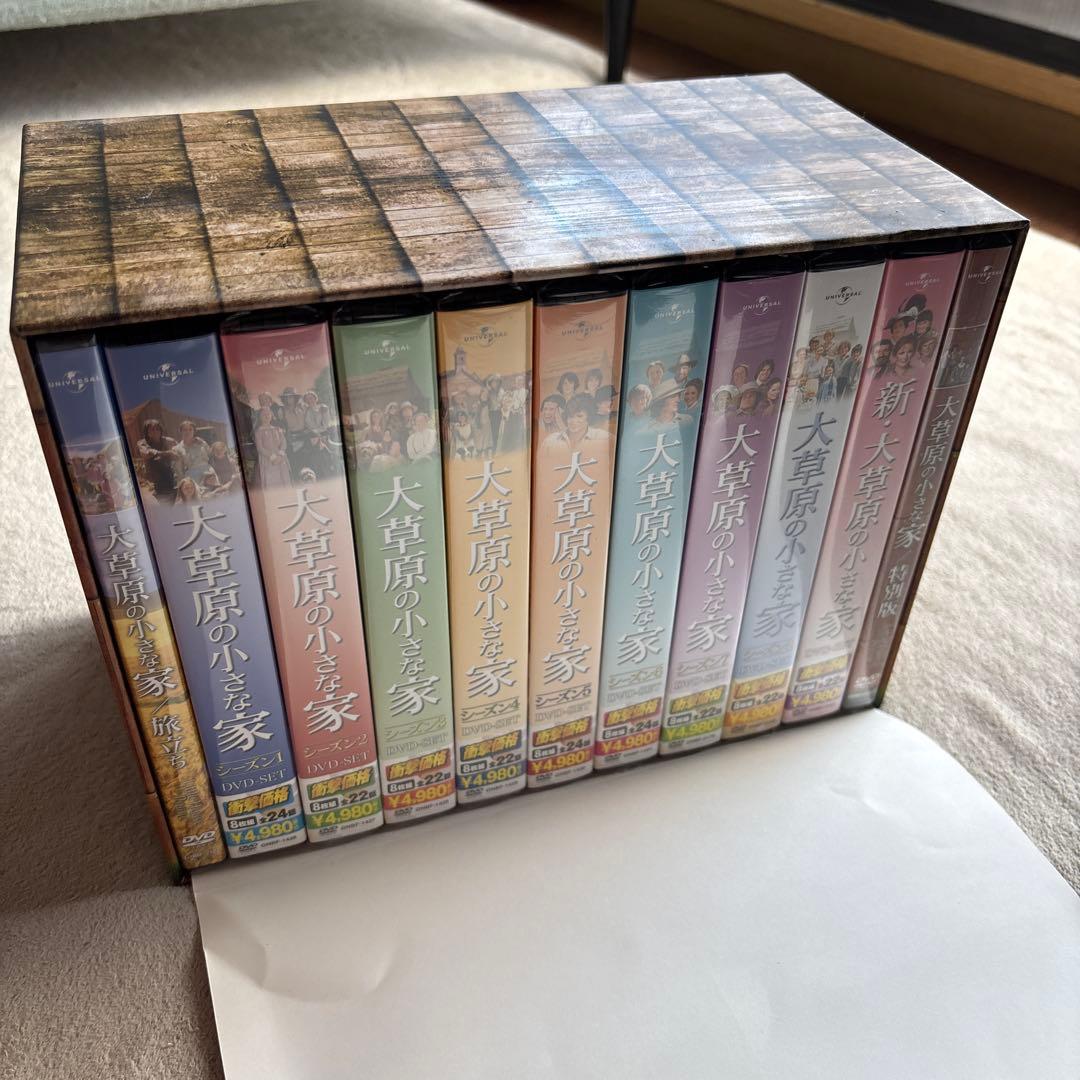 殆ど未使用、大草原の小さな家　①のみ開封DVDコンプリートボックス