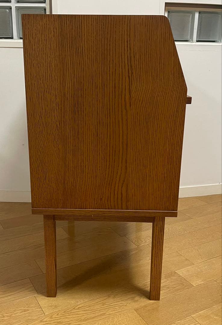 ウニコ/ドレッサー ミラー付き兼　キャビネットデスク