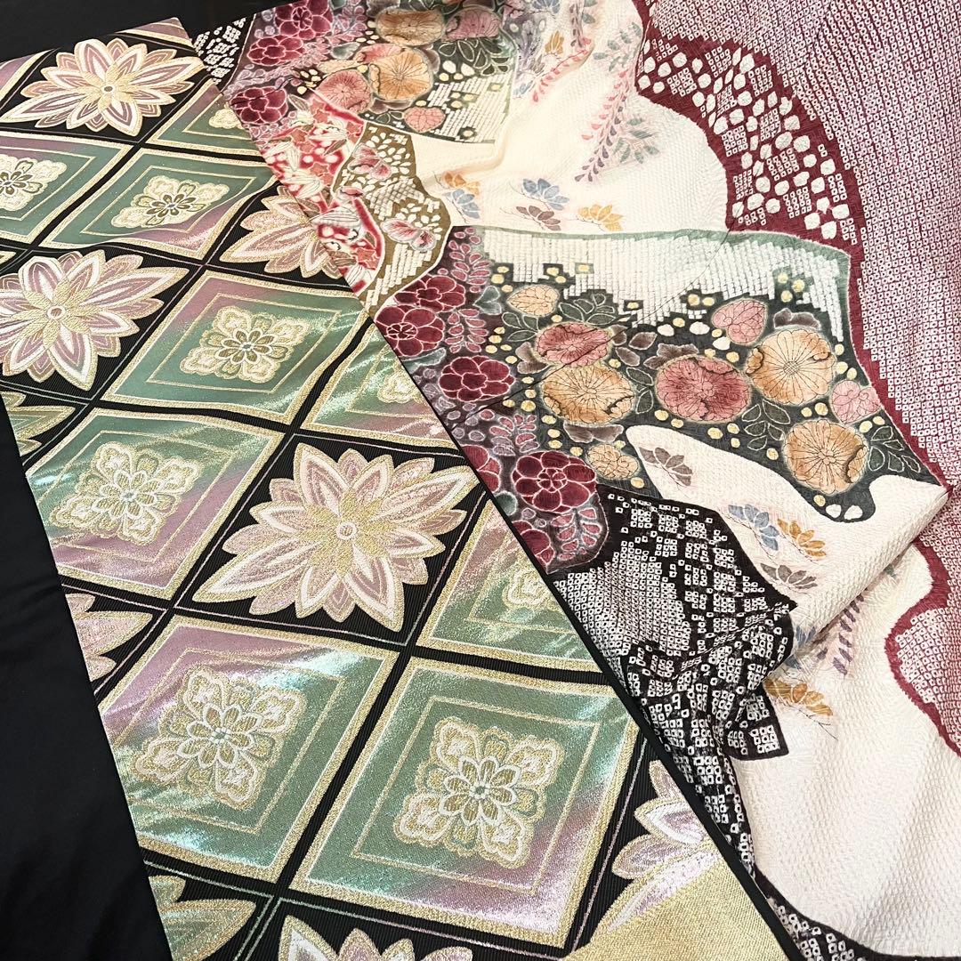 ■逸品■総絞り■辻ヶ花■古典正絹振袖フルセット■成人式結婚式■振袖一式