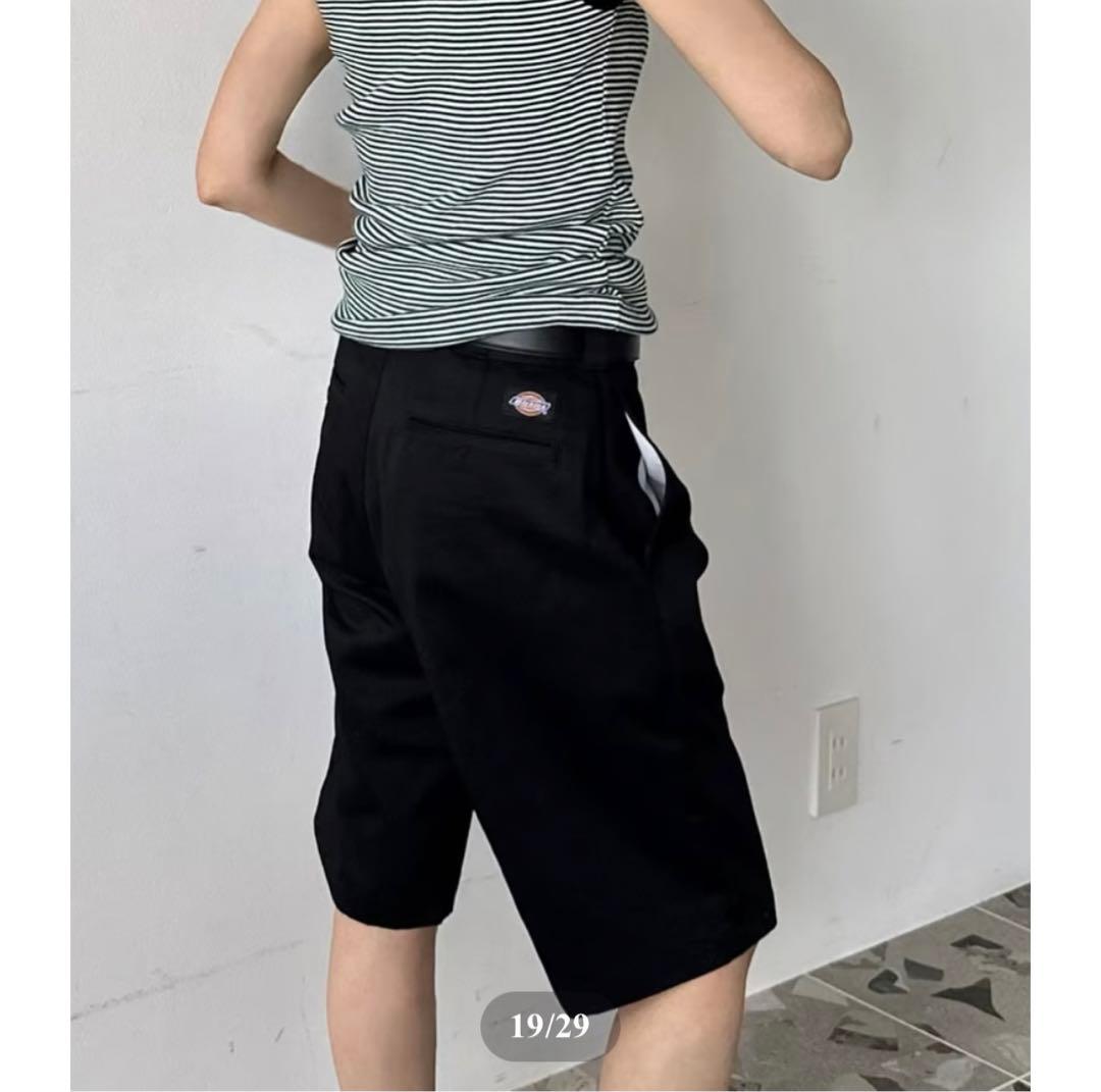 美品☆【ok.soon×dickies】chino half pants