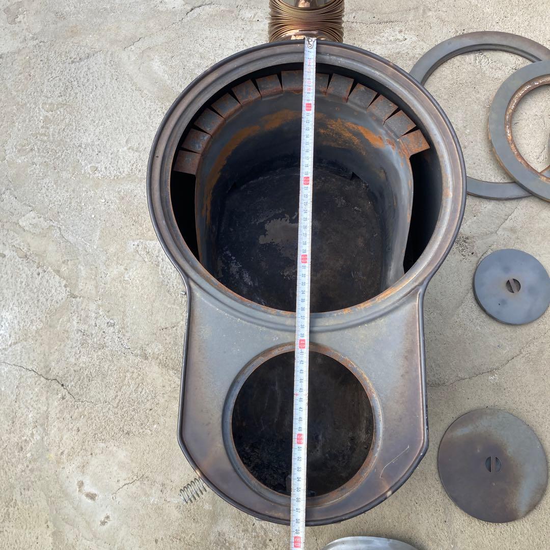 時計型 薪ストーブ セット