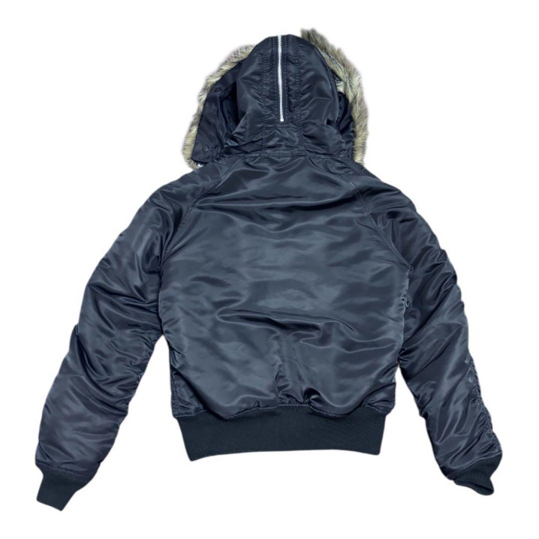 美品 ALPHA N-2B フライトジャケット L 黒