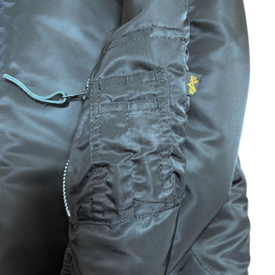 美品 ALPHA N-2B フライトジャケット L 黒