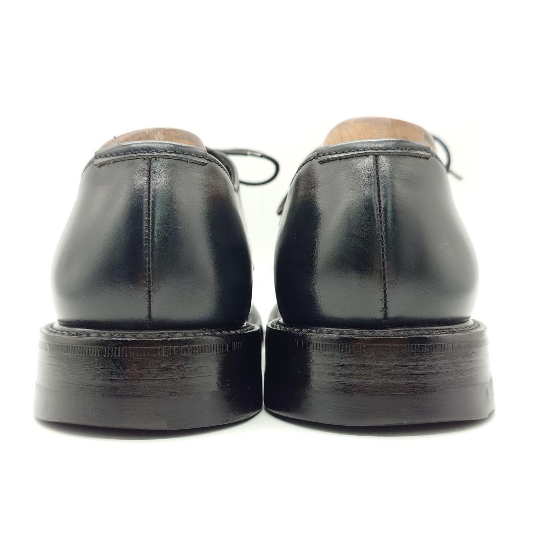 【正規】PRADA プラダ キャップトゥ メンズ レザーシューズ 革靴 26cm