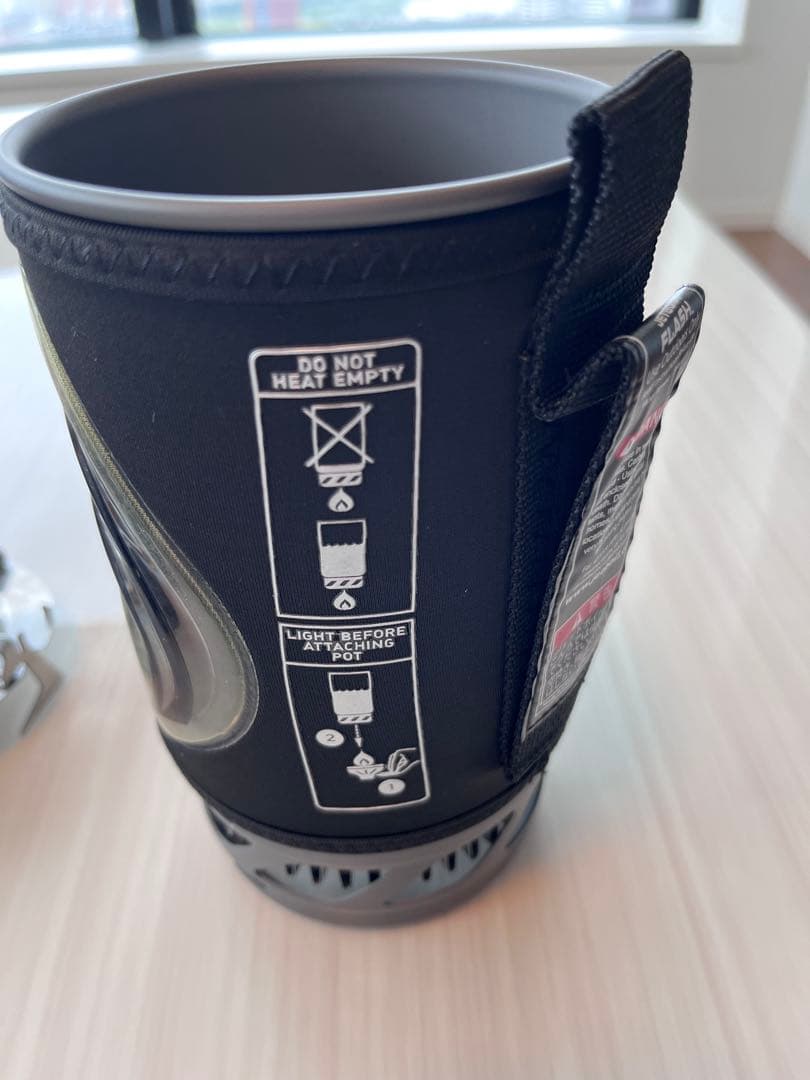 【新品未使用】JETBOIL ジェットボイルフラッシュ／ブラック