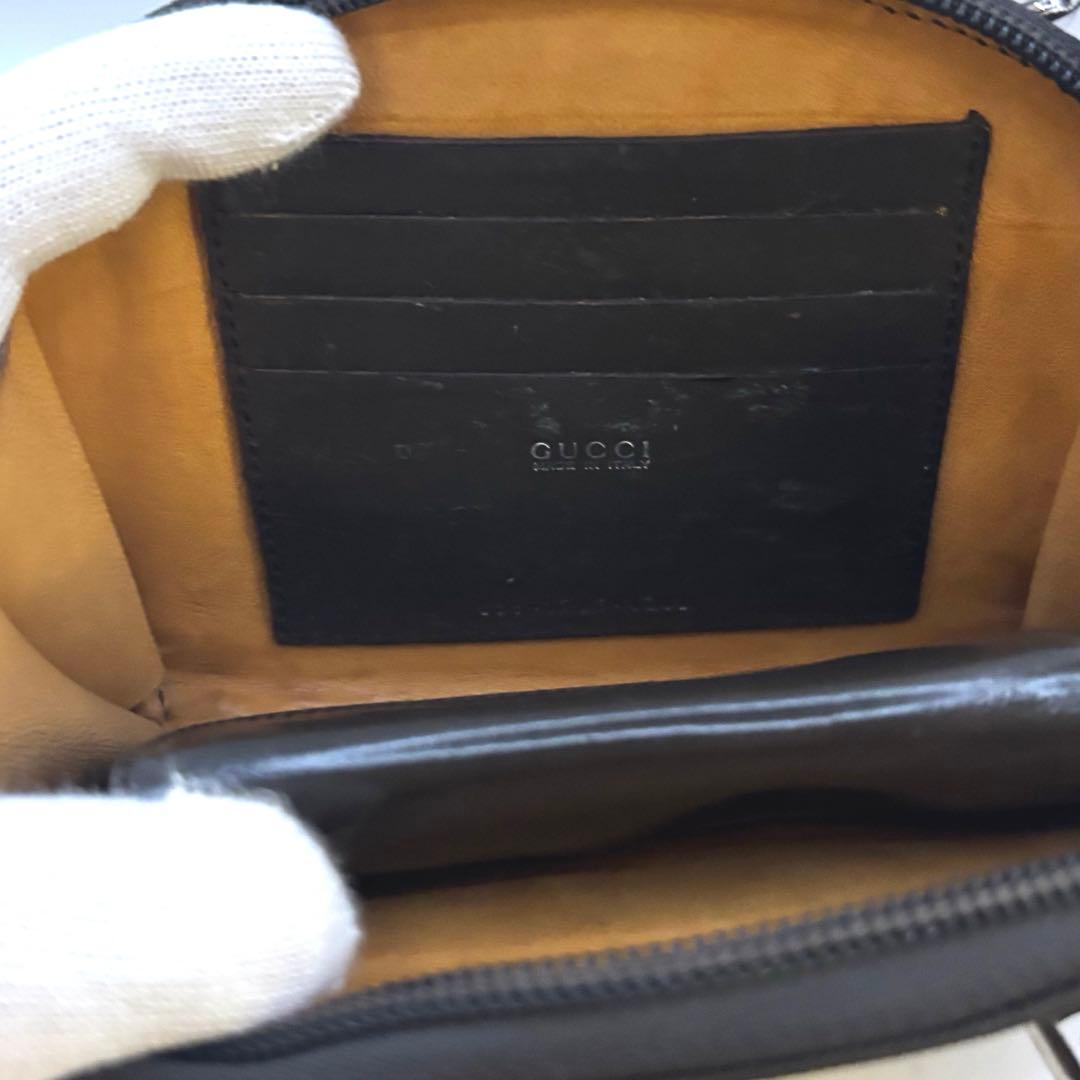 専用！GUCCI グッチ　バンブー　ミニショルダー　ポシェット　カードケース