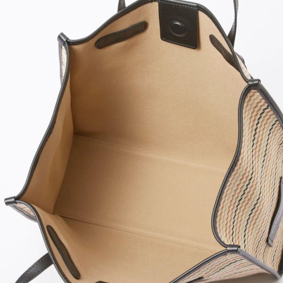 美品　ジャンニキアリーニ　バッグ　トートバッグ　ミニポーチ付き　ベージュ系