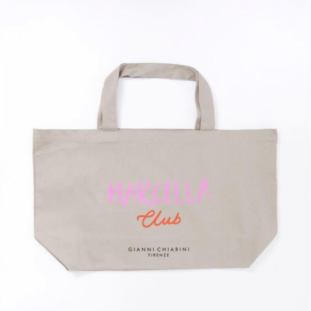 美品　ジャンニキアリーニ　バッグ　トートバッグ　ミニポーチ付き　ベージュ系