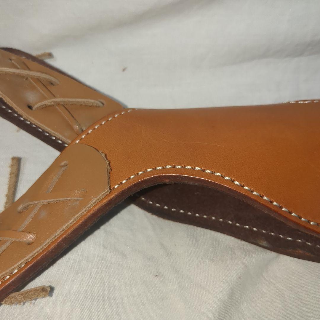 ダーティーハリータイプ　本革レザーショルダーホルスター　リボルバー用　日本製