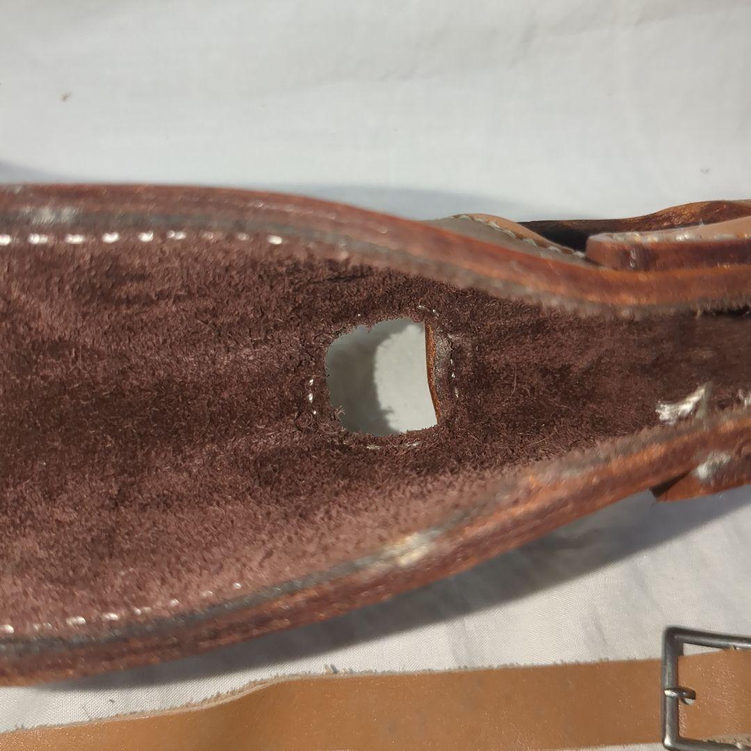 ダーティーハリータイプ　本革レザーショルダーホルスター　リボルバー用　日本製