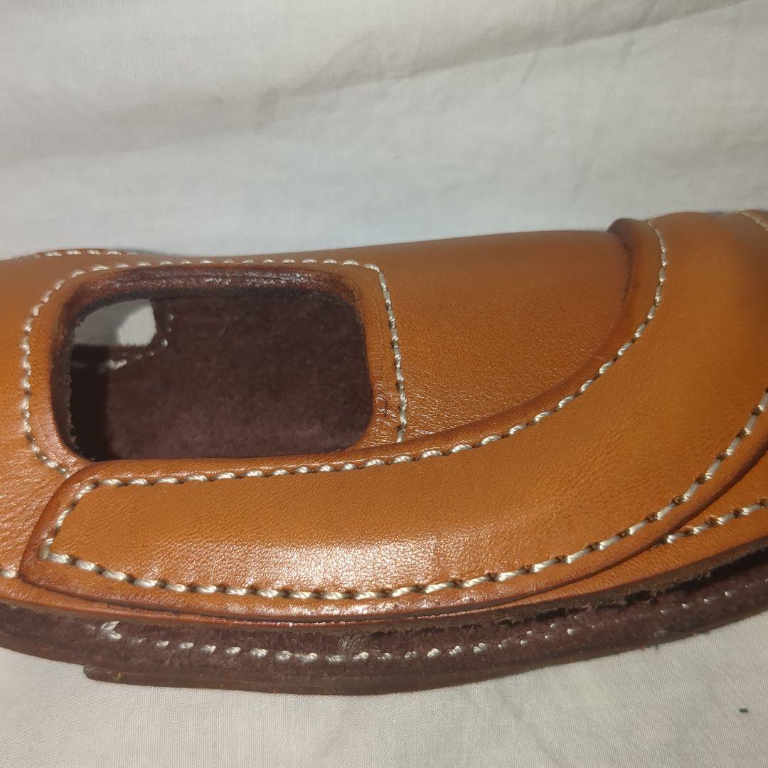 ダーティーハリータイプ　本革レザーショルダーホルスター　リボルバー用　日本製