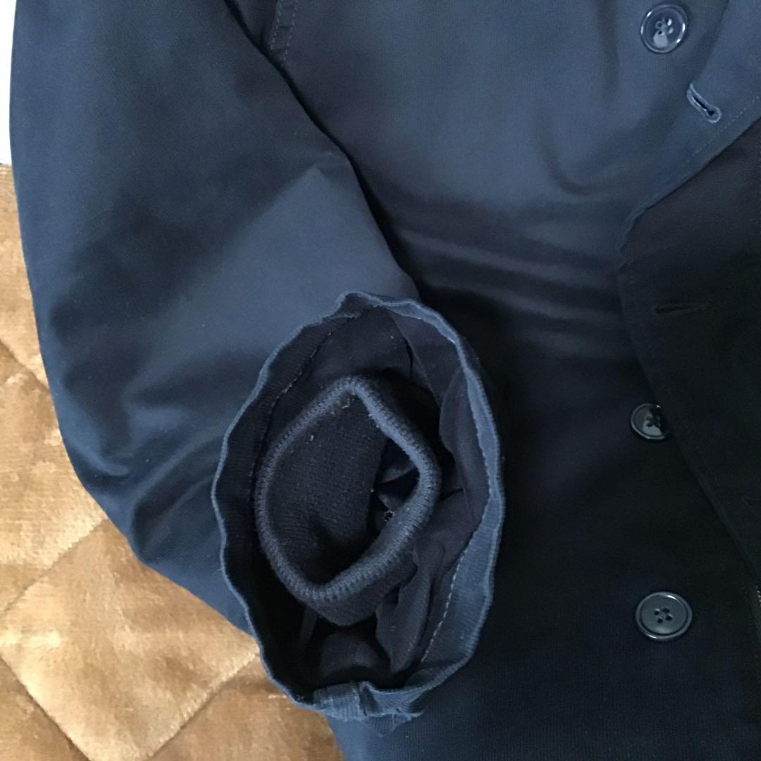 N1 デッキジャケット　アビレックス　U.S.N. ボア襟 ネイビー