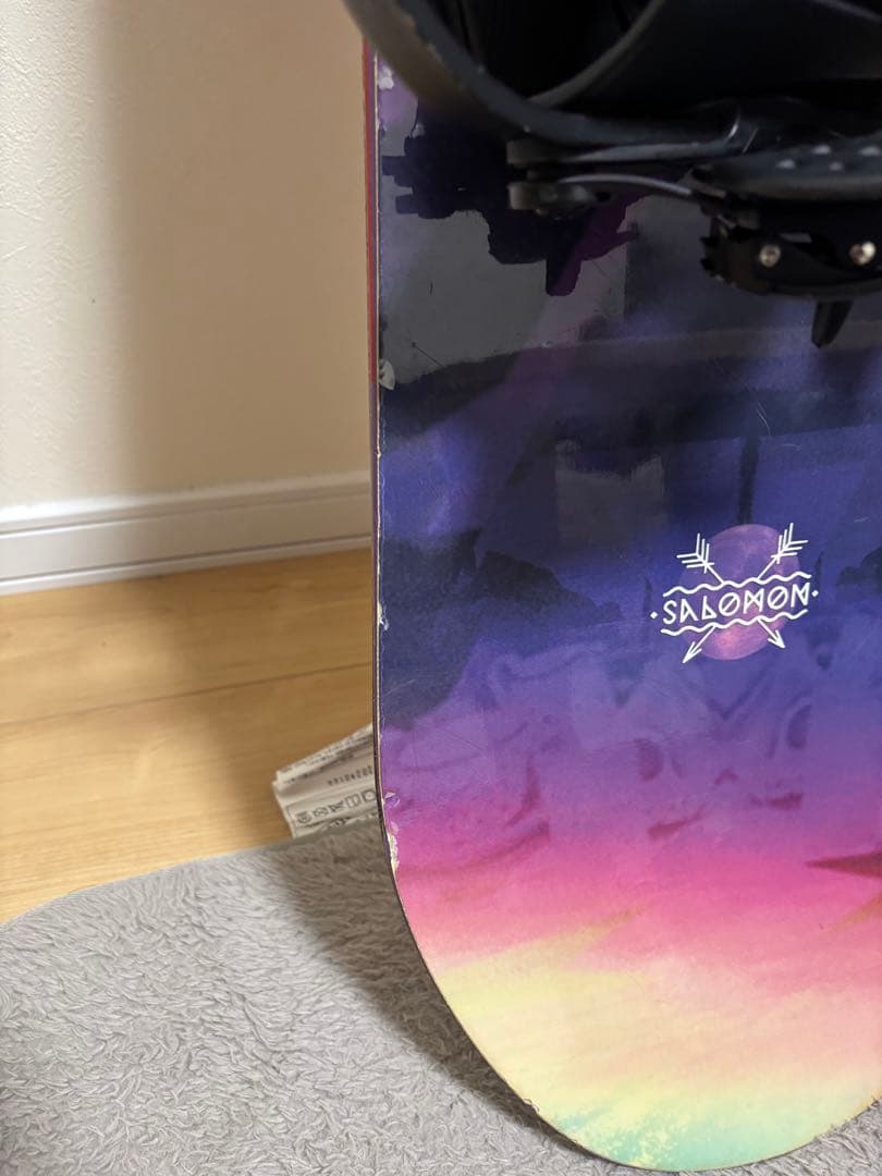 ※めろんぷりん※salomon【サロモン】wonder 139cm