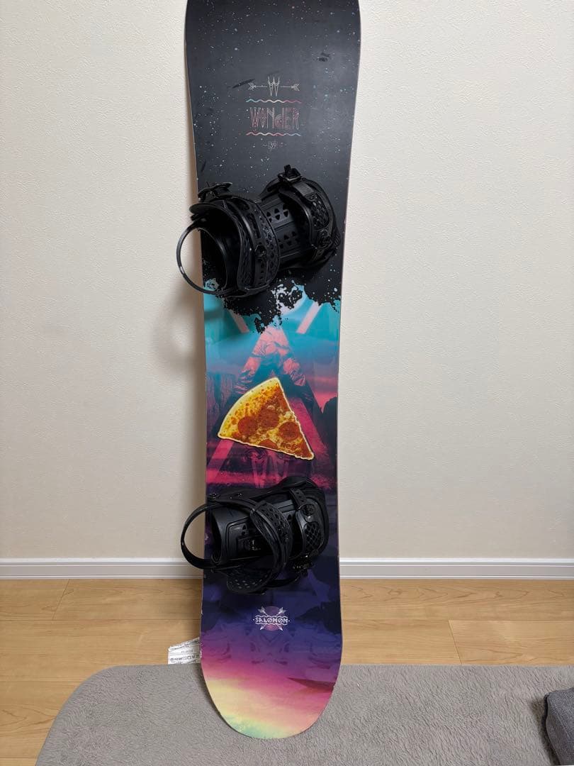 ※めろんぷりん※salomon【サロモン】wonder 139cm