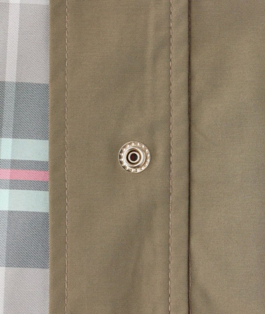 AfternoonTea アフタヌーンティー タータンチェック コート カーキ