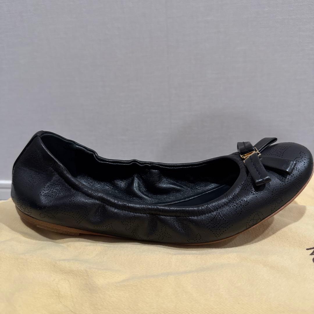 ルイヴィトン　フラットシューズ　ブラック　 37サイズ