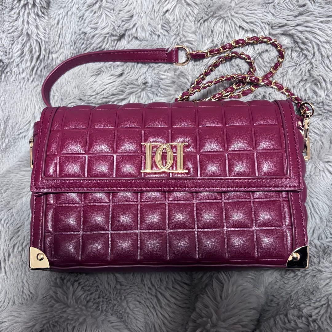 Darich チョコレートキルトバッグ