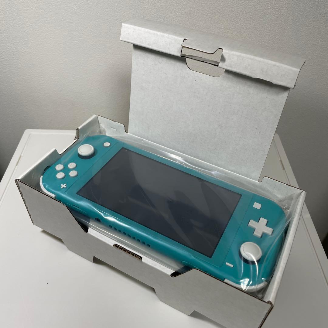 Nintendo Switch Lite ターコイズ 美品 SDカード ケース付