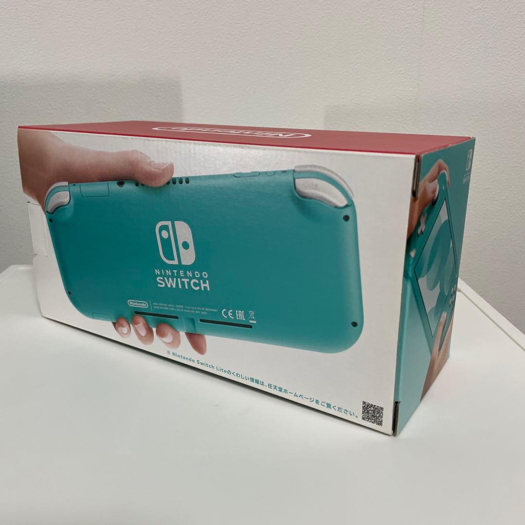 Nintendo Switch Lite ターコイズ 美品 SDカード ケース付