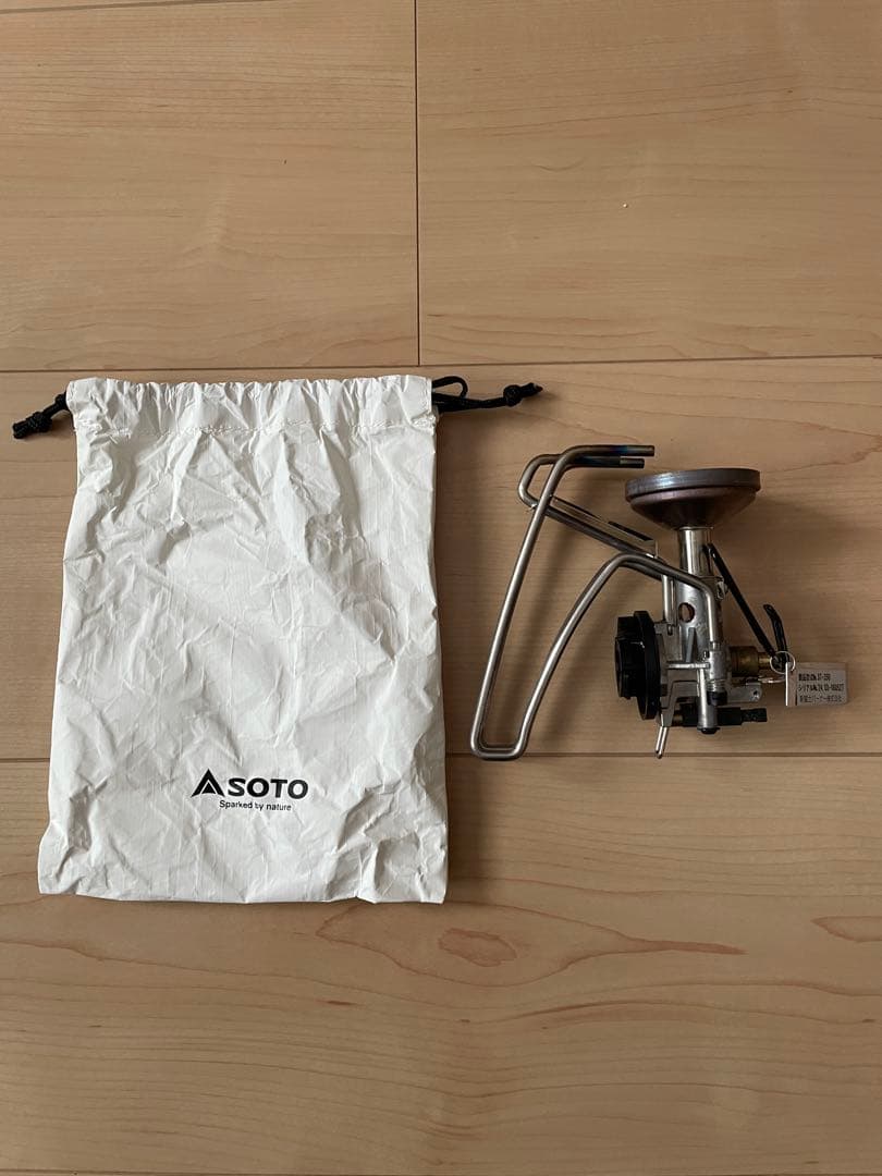 エバニューFPマット＆チタンクッカー900、SOTOトライトレイル他