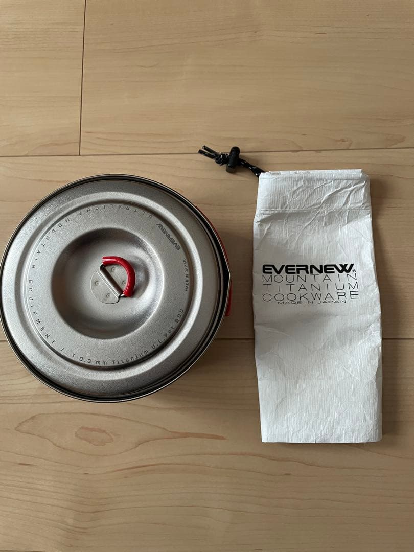 エバニューFPマット＆チタンクッカー900、SOTOトライトレイル他