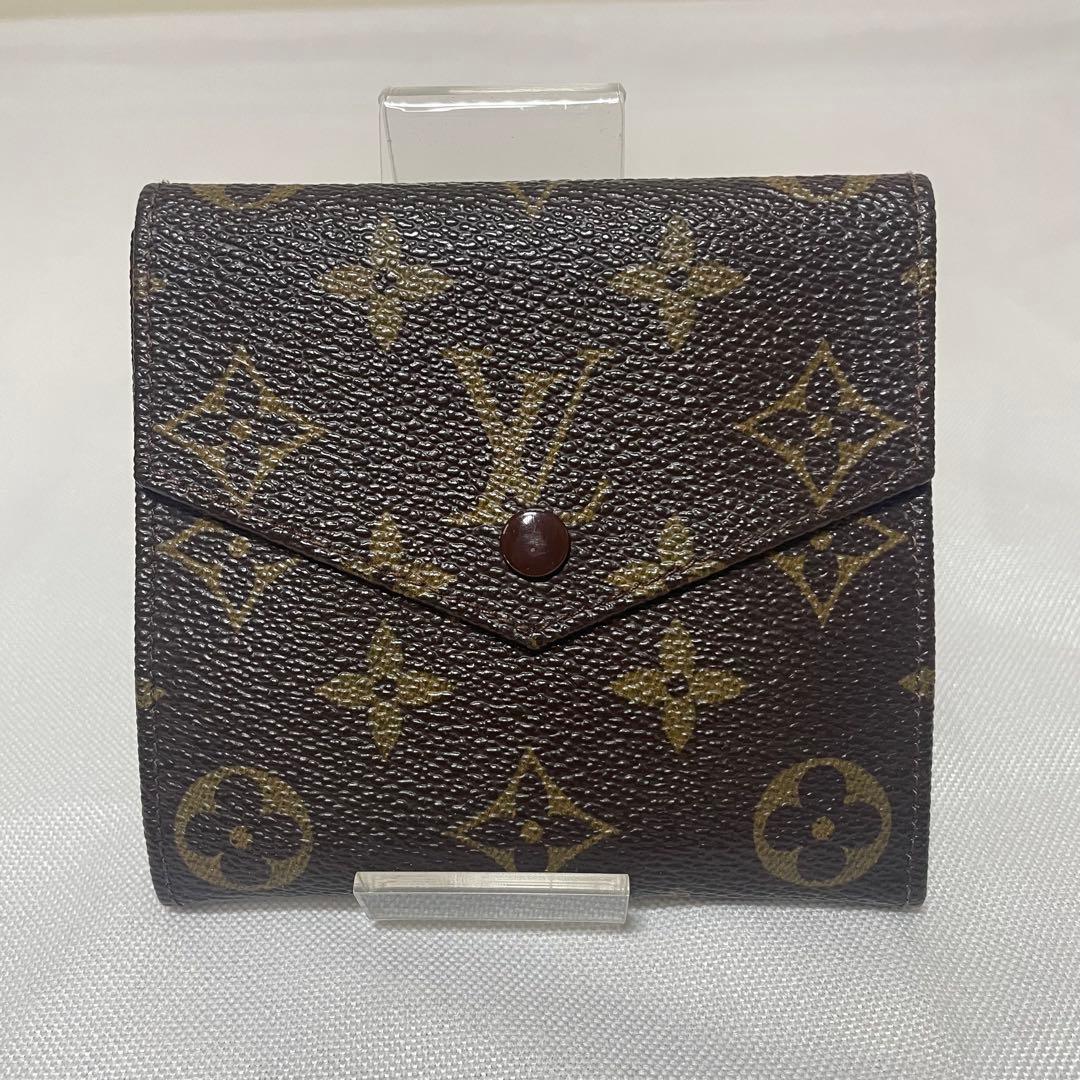 ルイヴィトン モノグラム 二つ折り財布 ポルトモネ ビエ カルトクレディ