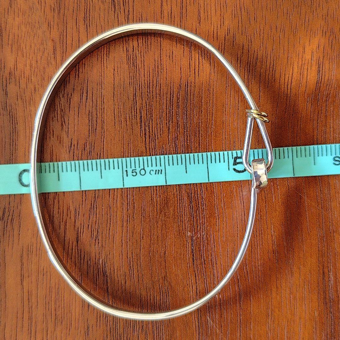 極美品　Tiffany & Co. フックアンドアイ　バングル