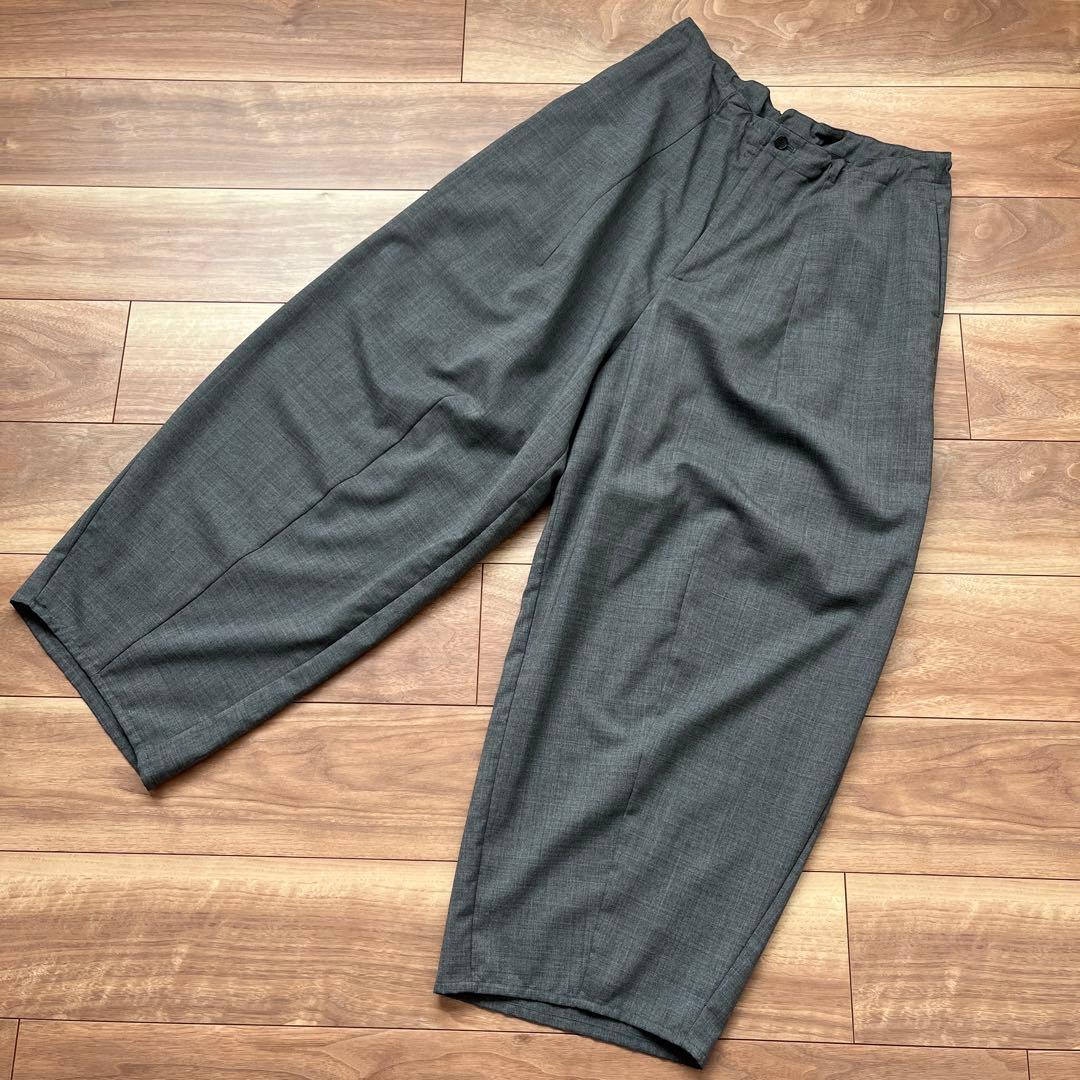 IENA TWコクーンパンツ　グレー　38