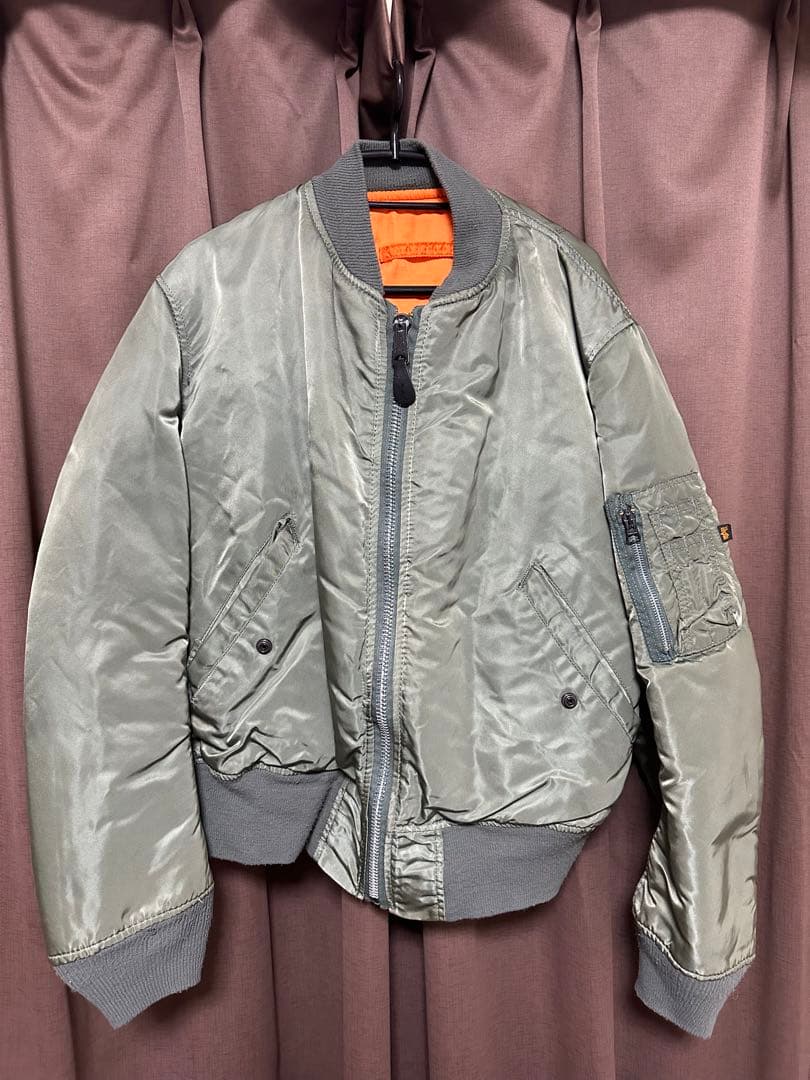 90s Alpha MA-1 フライトジャケット USA製