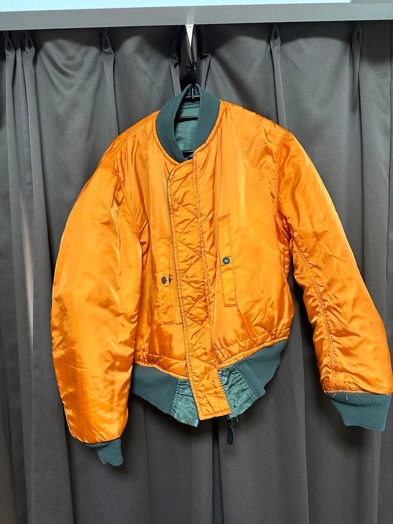 90s Alpha MA-1 フライトジャケット USA製