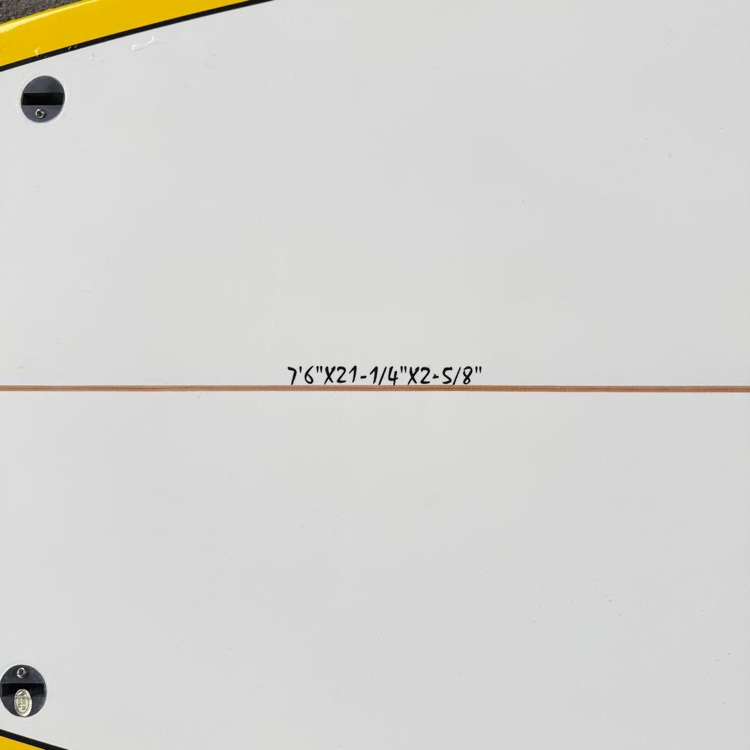 サーフボード　ミッドレングス　7’6ft テイクオフ鬼速　初心者応援　美品