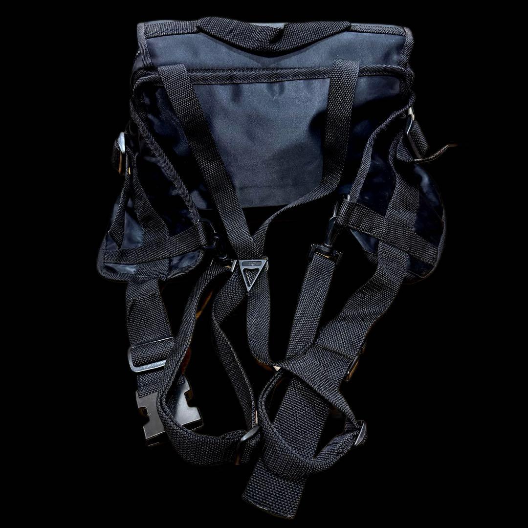 沼*野様 マサキ マツシマ オムナイロン製 3WAYウエスト、リュック手提げバッ