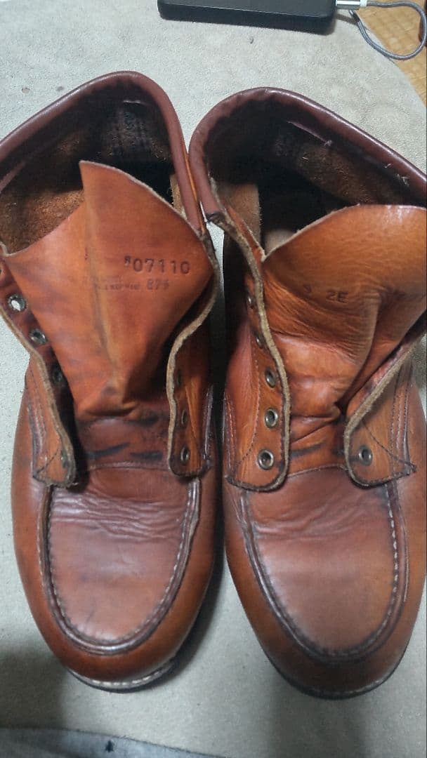 レッドウイング875 07110 サイズ9 2E アイリッシュセッター