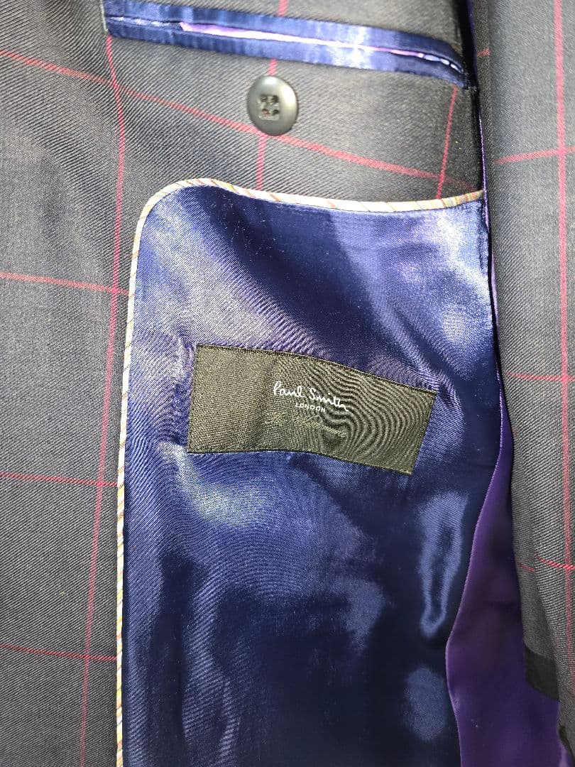 極✨美品✨ポールスミス 格子柄 スリーピースセットアップスーツ