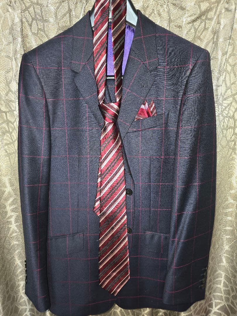 極✨美品✨ポールスミス 格子柄 スリーピースセットアップスーツ