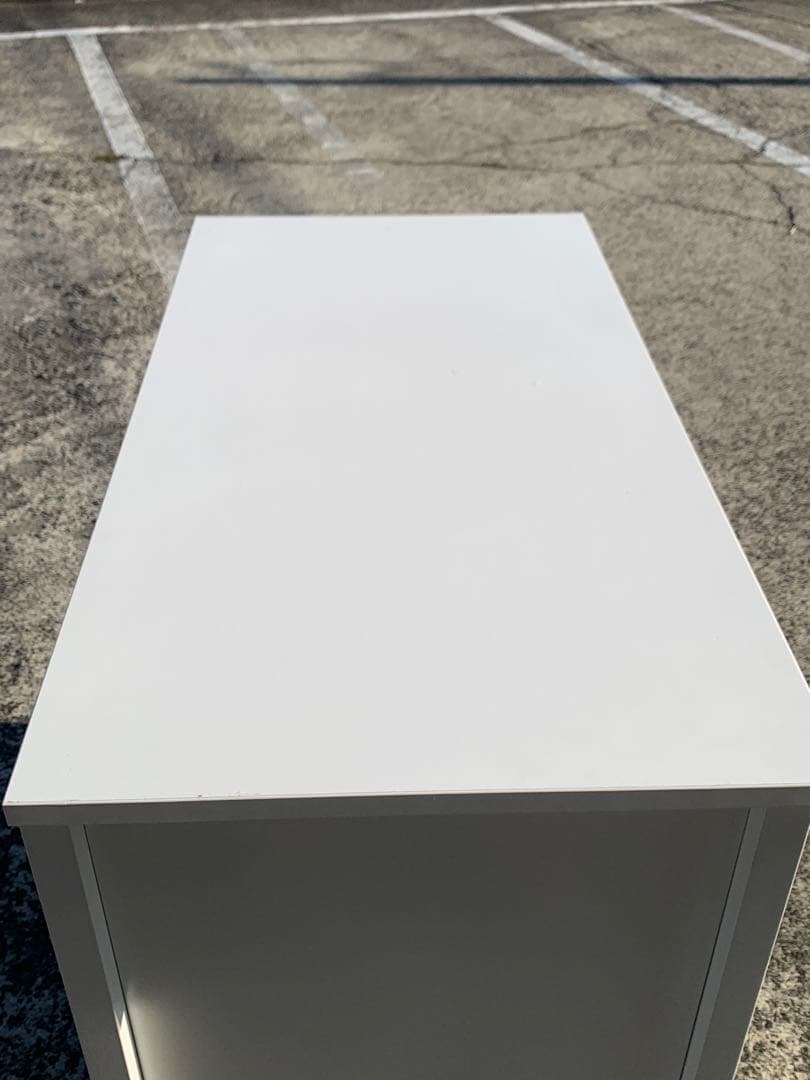 IKEA KOPPANG 3段チェスト　木製　 ホワイト　(滋賀県内のみ)