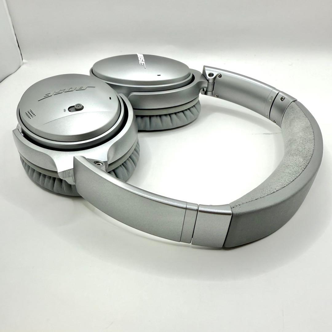 【美品】BOSE QUIETCOMFORT35 シルバー　ボーズ ワイヤレス