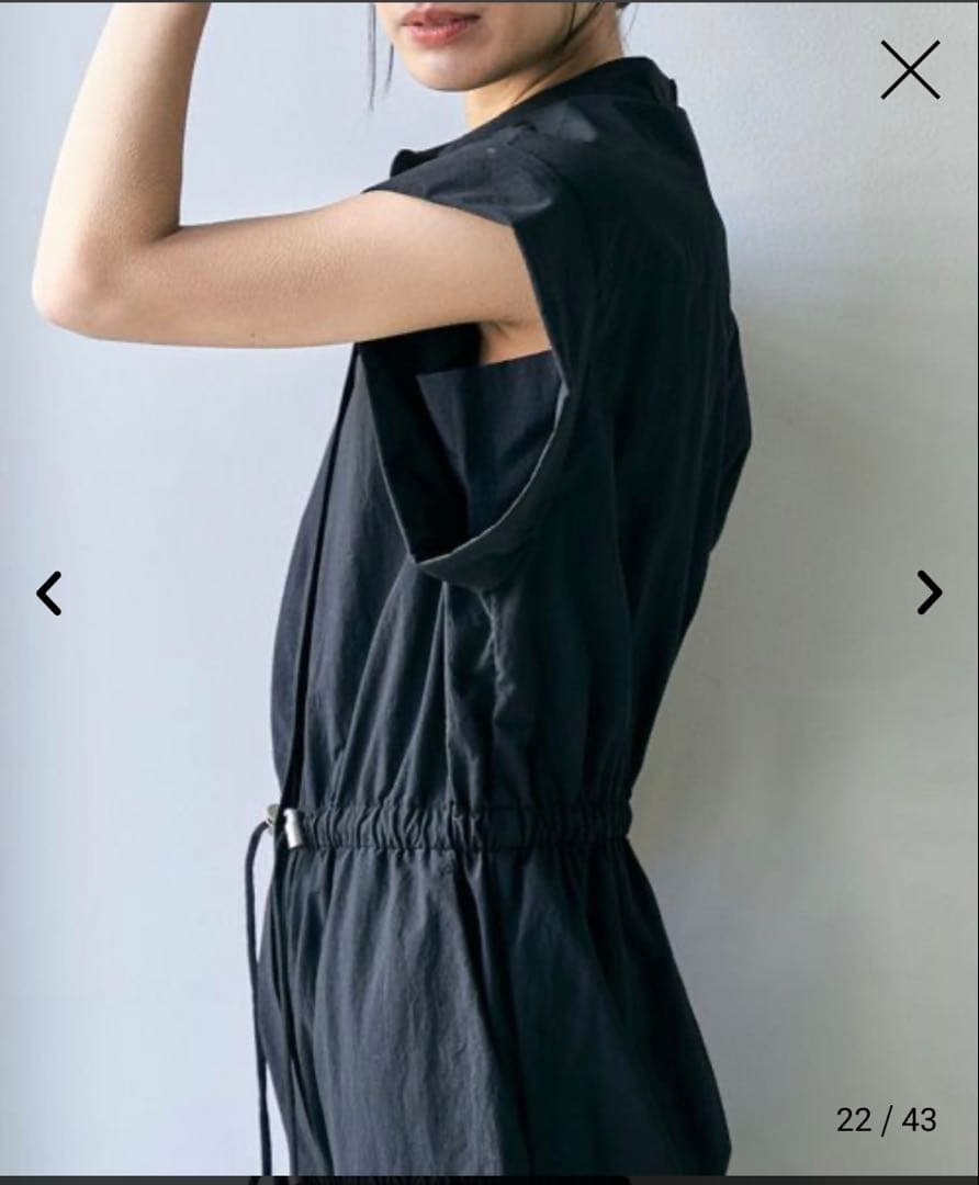 【大草直子さんコラボ】AMARC(アマーク)ドロストオールインワン