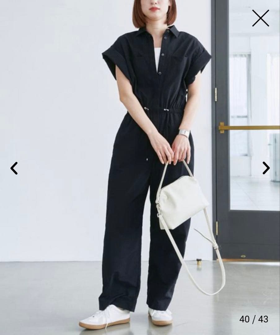 【大草直子さんコラボ】AMARC(アマーク)ドロストオールインワン