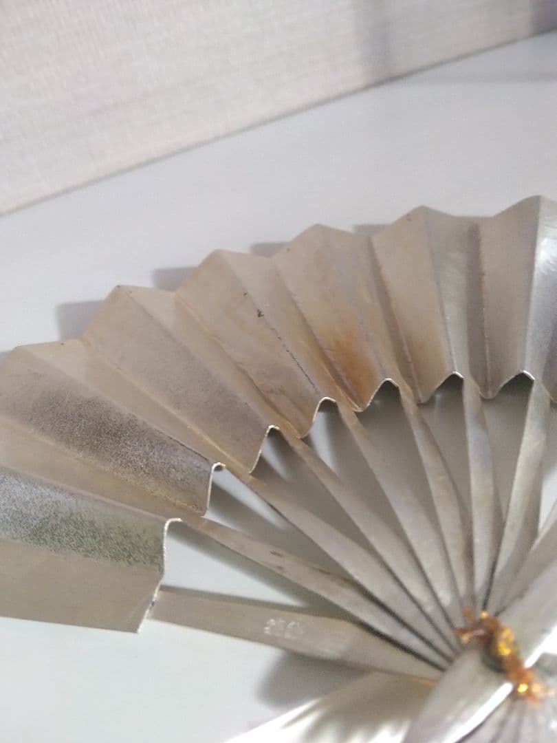 純銀　扇　扇子 　約35g　1枚