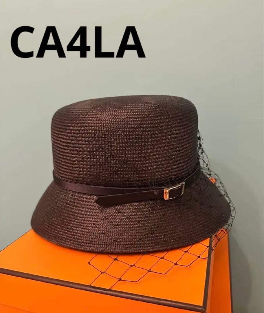【新品未使用】CA4LAチュールバケットハット