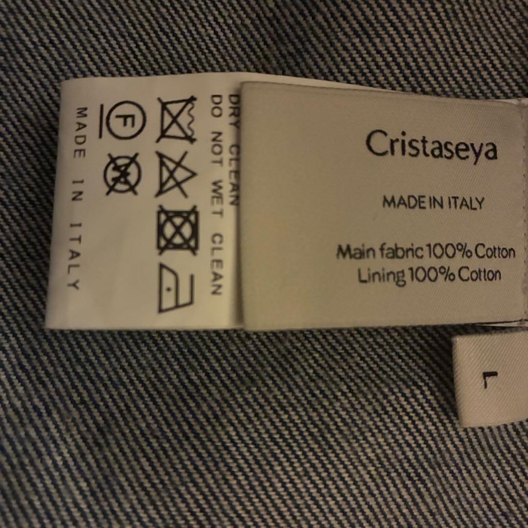 CristaSeya / オーバーサイズデニムジャケット インディゴ