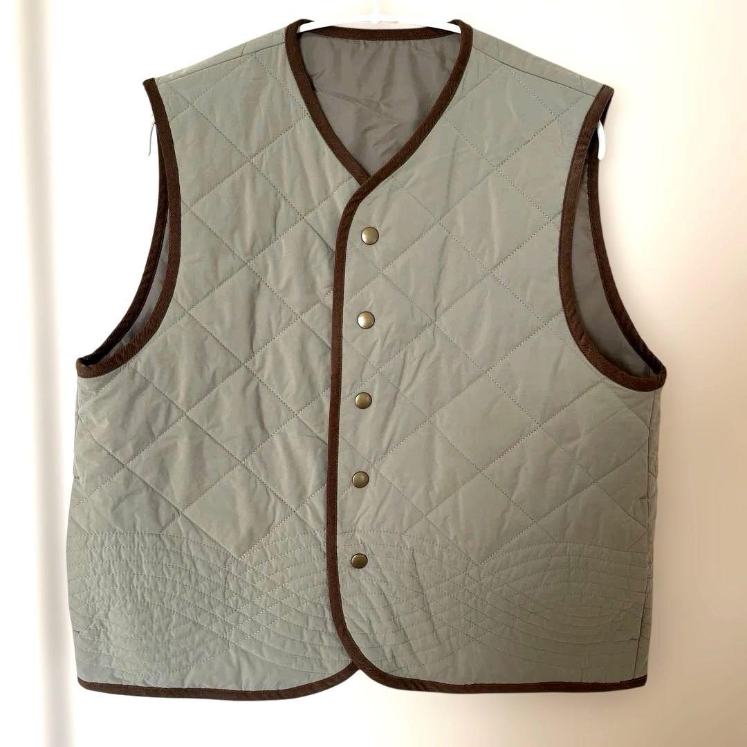 北斗、暮らしの道具店　キルティングベスト